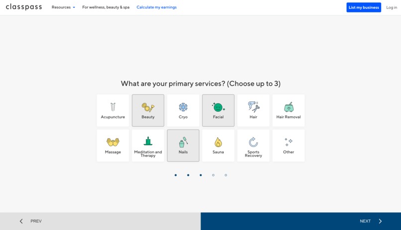 ClassPass Partner Revenue Calculator – screenshot 2