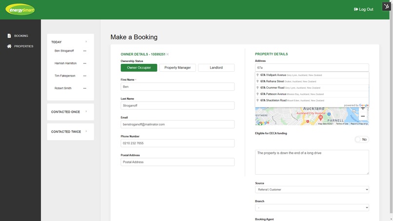 A Smarter System for EnergySmart – screenshot 2