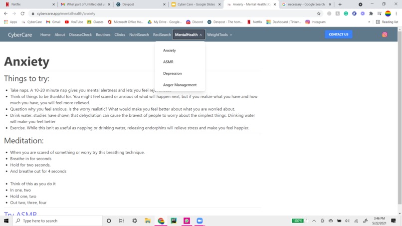CyberCare – screenshot 5