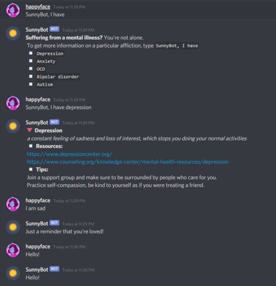 SunnyBot – screenshot 1