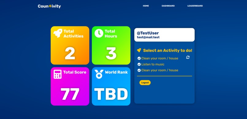 Countivity – screenshot 2
