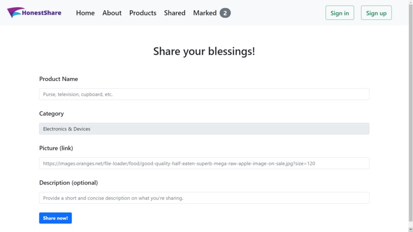 Honest Share – screenshot 3