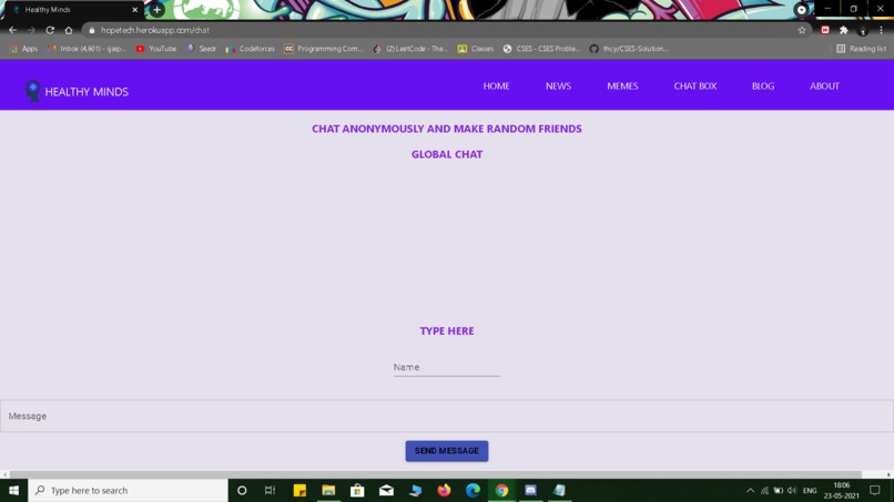 Healthy Minds – screenshot 2