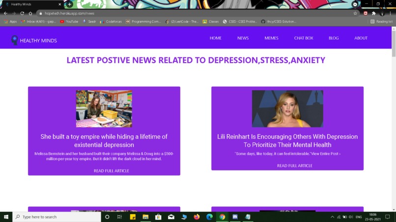 Healthy Minds – screenshot 4