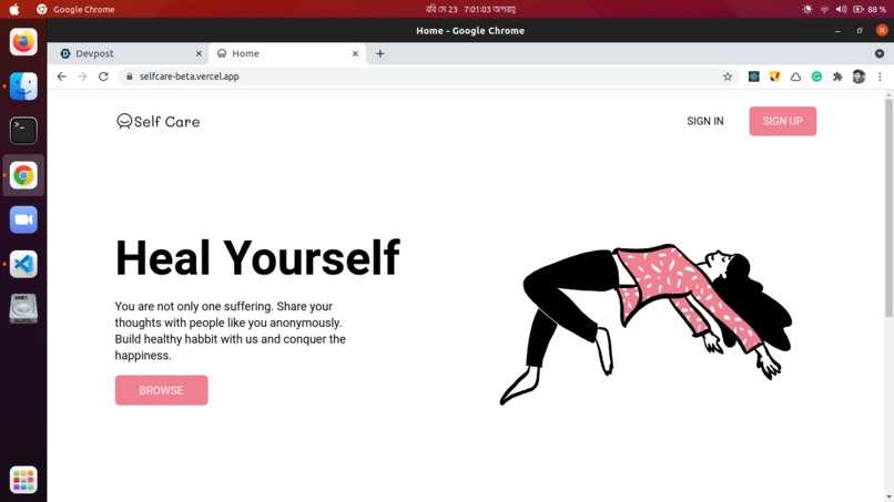 Self Care – screenshot 1