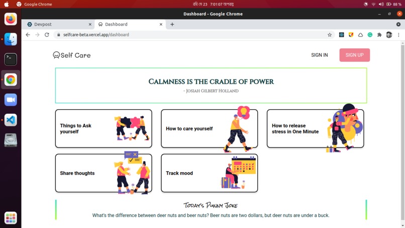 Self Care – screenshot 4