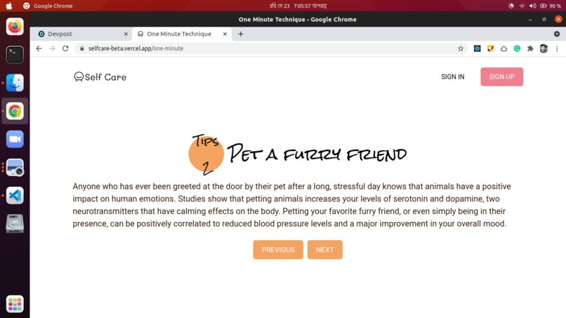 Self Care – screenshot 7