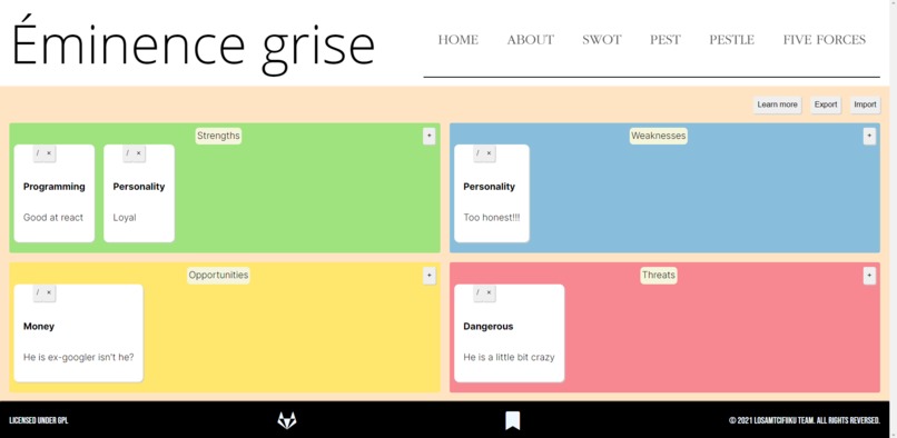 Éminence grise – screenshot 8
