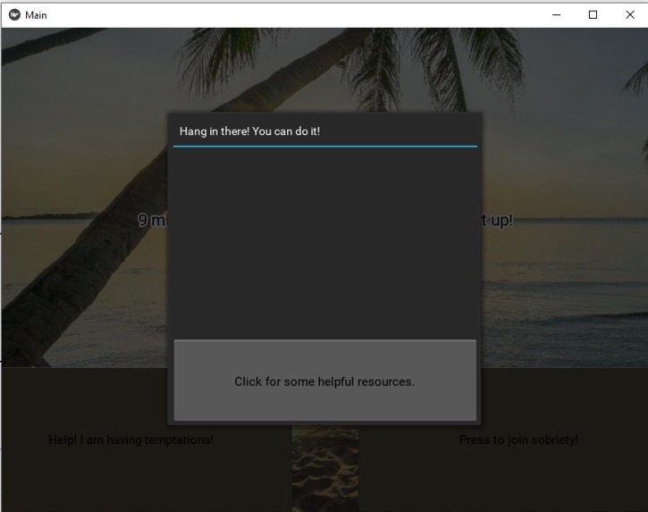 Sobriety Companion – screenshot 1