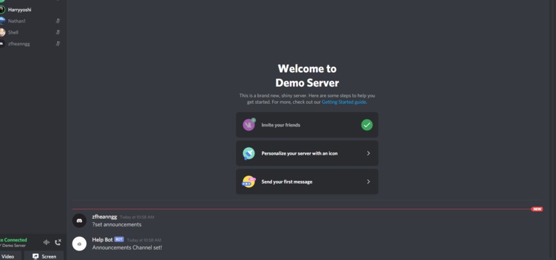 Help Bot – screenshot 6