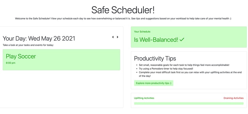 Safe Scheduler – screenshot 5