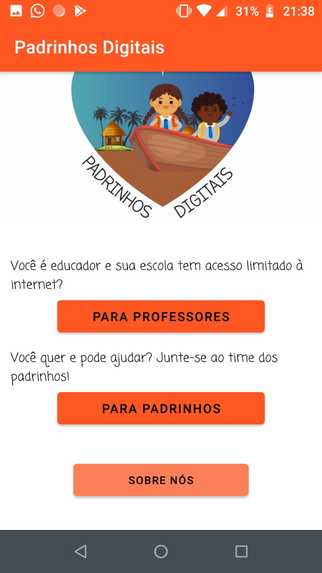 Padrinhos digitais – screenshot 7