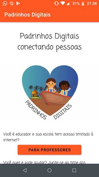 Padrinhos digitais – screenshot 6