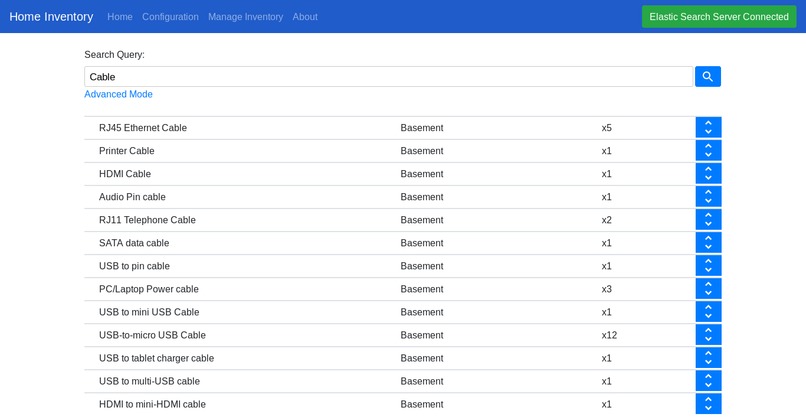 Inventory Management system – screenshot 1