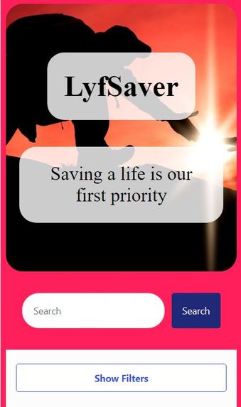 LyfSaver – screenshot 1