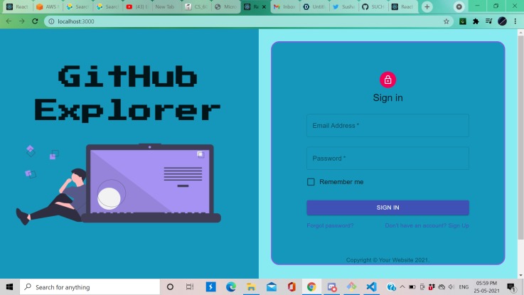 Github Explorer – screenshot 3