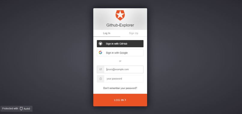 Github Explorer – screenshot 4