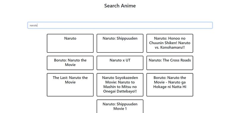 Anime Search – screenshot 2
