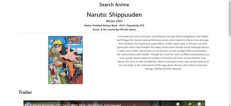 Anime Search – screenshot 4