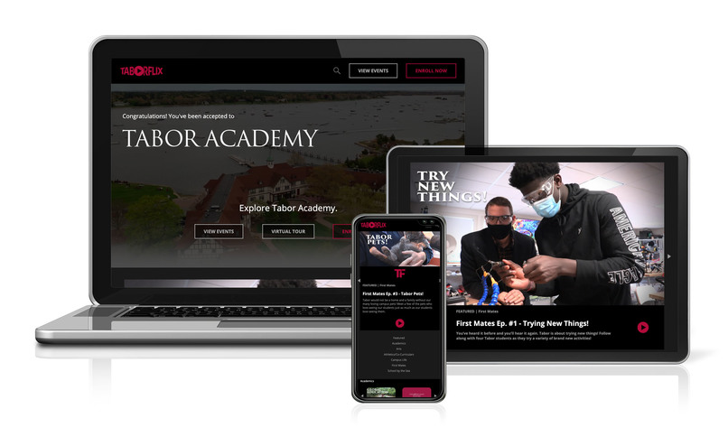 Video Content Microsite - Tabor Academy – screenshot 2