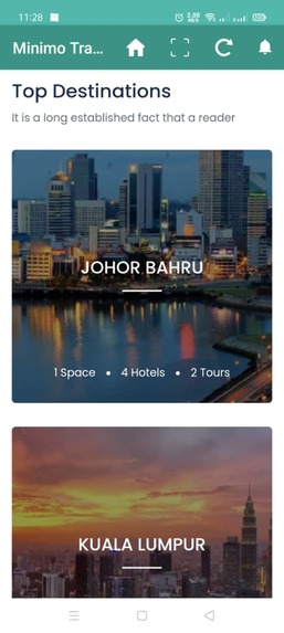 Minimo.Travel – screenshot 1
