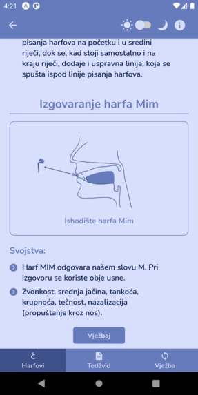 Moja Sufara - Arabic letters and tajweed for non-arabs – screenshot 4