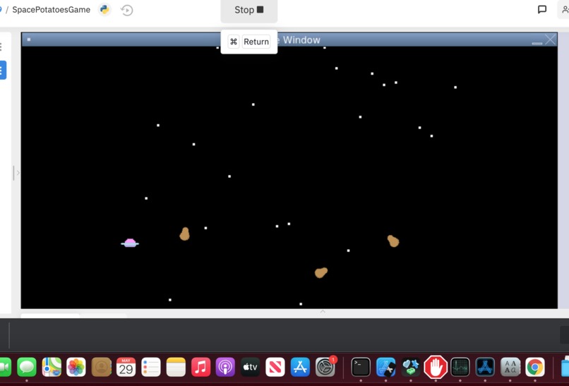 Space Potatoes Game – screenshot 1