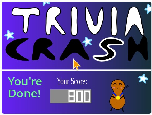 Trivia Crash: Space Potato Themed – screenshot 1