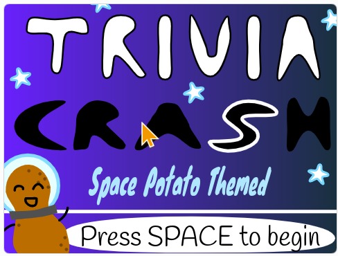Trivia Crash: Space Potato Themed – screenshot 2