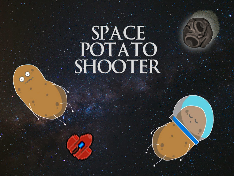 Space Potato Shooter – screenshot 1