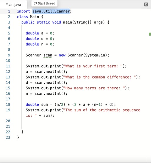 Arithmetic Sequence Sum Education Hack! – screenshot 1