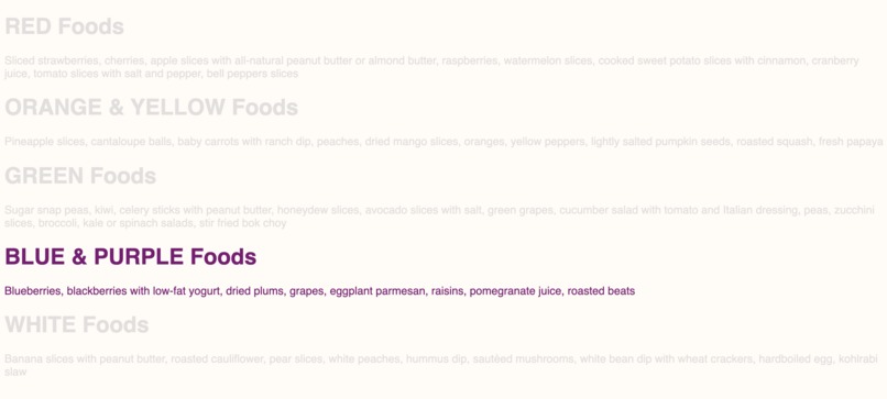 DailyFoodGuide – screenshot 3