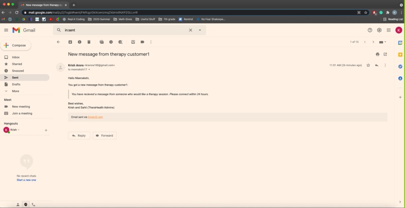 Therahealth – screenshot 2