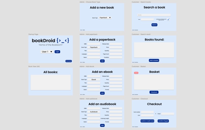bookDroid – screenshot 1