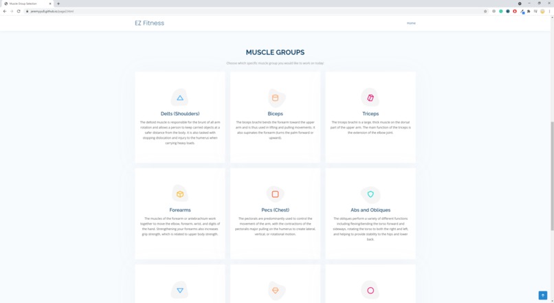 EZ Fitness – screenshot 2
