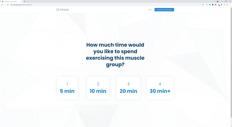 EZ Fitness – screenshot 3