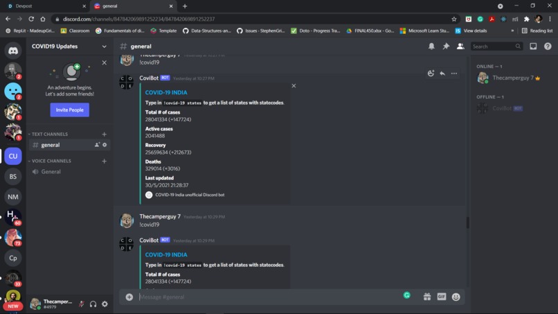 CoviBot – screenshot 6