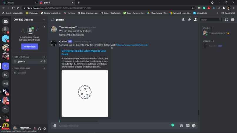 CoviBot – screenshot 7