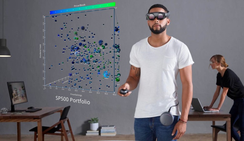 Tableau in HoloLens 2 & Oculus – screenshot 1