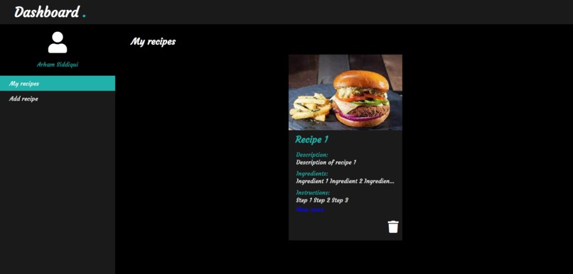 Recipe Saver – screenshot 1