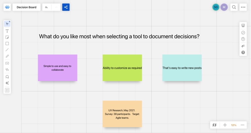 Decision board – screenshot 7