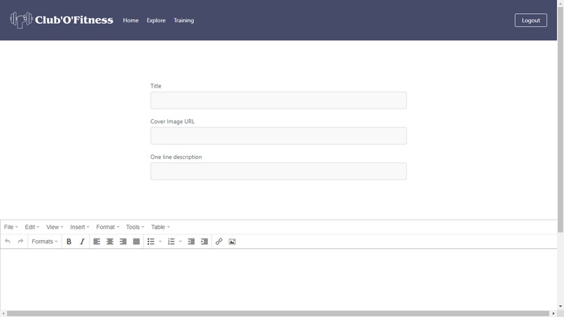 CLUB OF FITNESS – screenshot 8