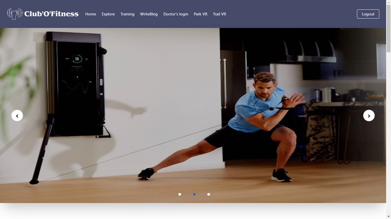 CLUB OF FITNESS – screenshot 1