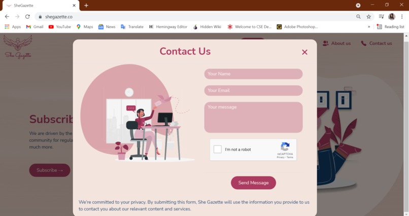 She Gazette – screenshot 6