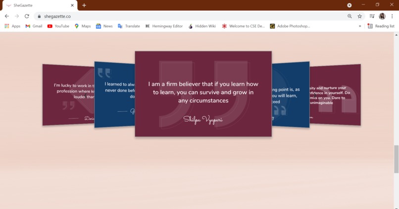 She Gazette – screenshot 4