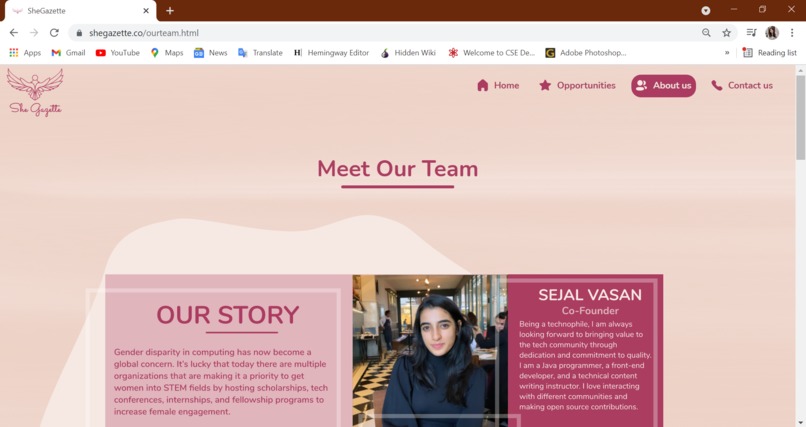 She Gazette – screenshot 7