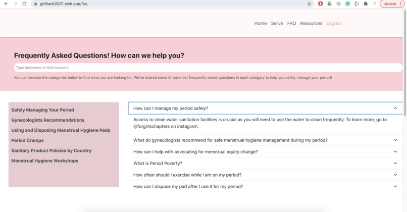 PeriodFriend – screenshot 2