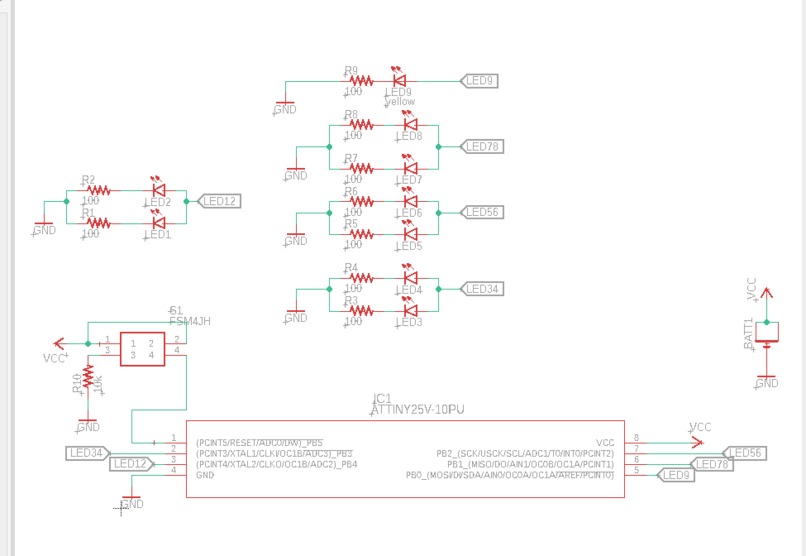 Christmas Tree PCB – screenshot 2