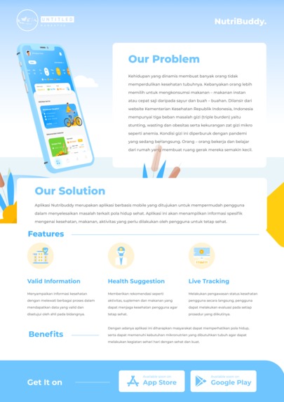 Nutribuddy: Aplikasi Pendamping Nutrisi Harian – screenshot 2
