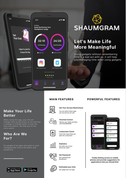 SHAUMGRAM-Gadget Control Application – screenshot 1